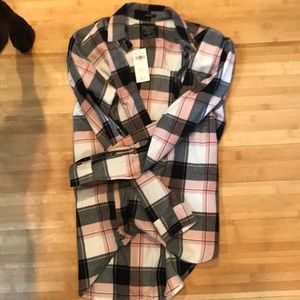 Abercrombie flannel size S never worn